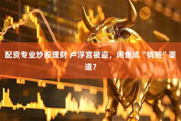 配资专业炒股理财 卢浮宫被盗,闲鱼成“销赃”渠道?